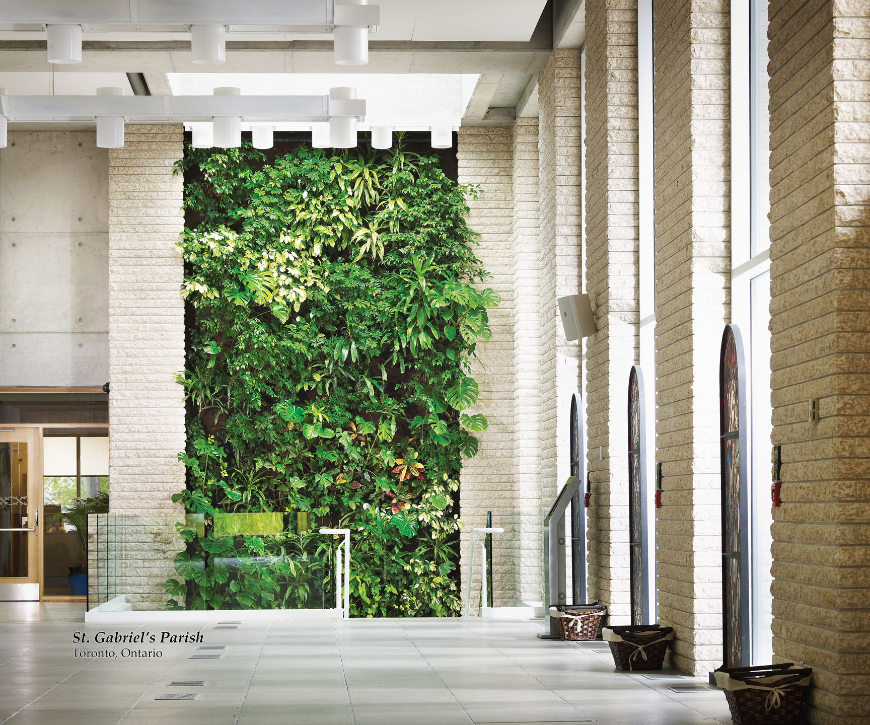 St gabriels nedlaw living wall